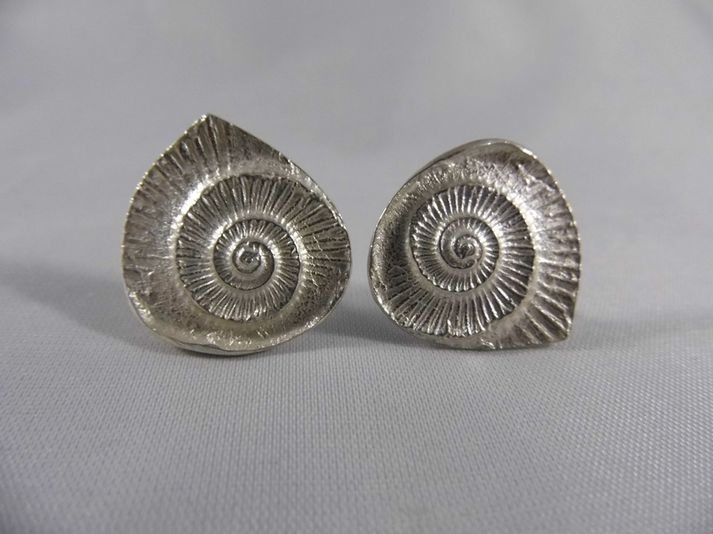 Ammonite Earrings